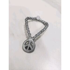 Vintage Bratz Boyz Dylan First Edition‎ PEACE SIGN NECKLACE doll